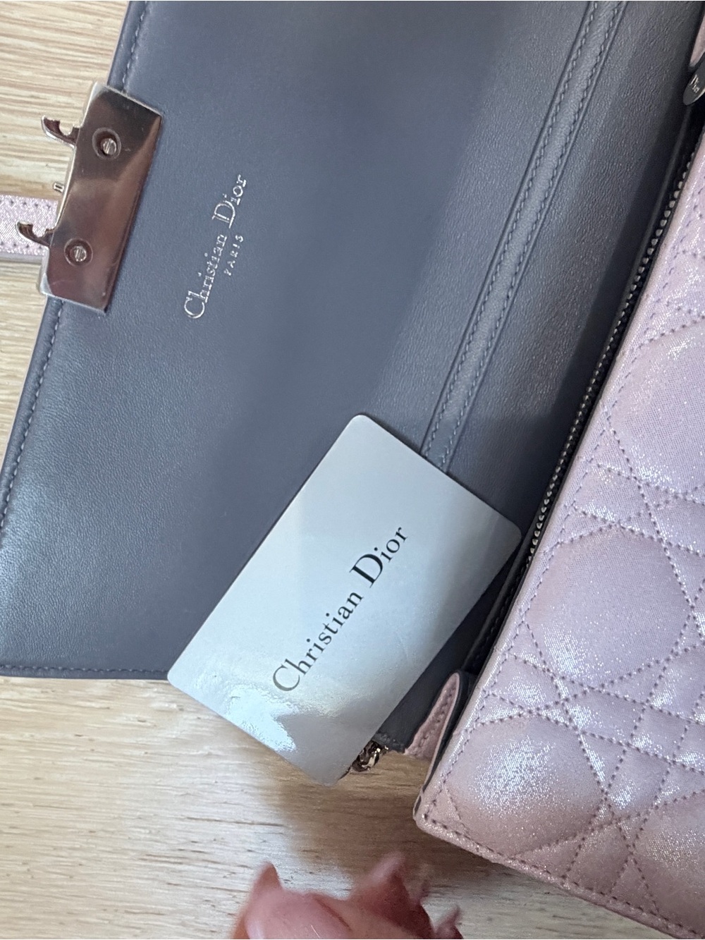Christian Dior Miss Promenade WOC “Metallic Pink” - Picture 14 of 16